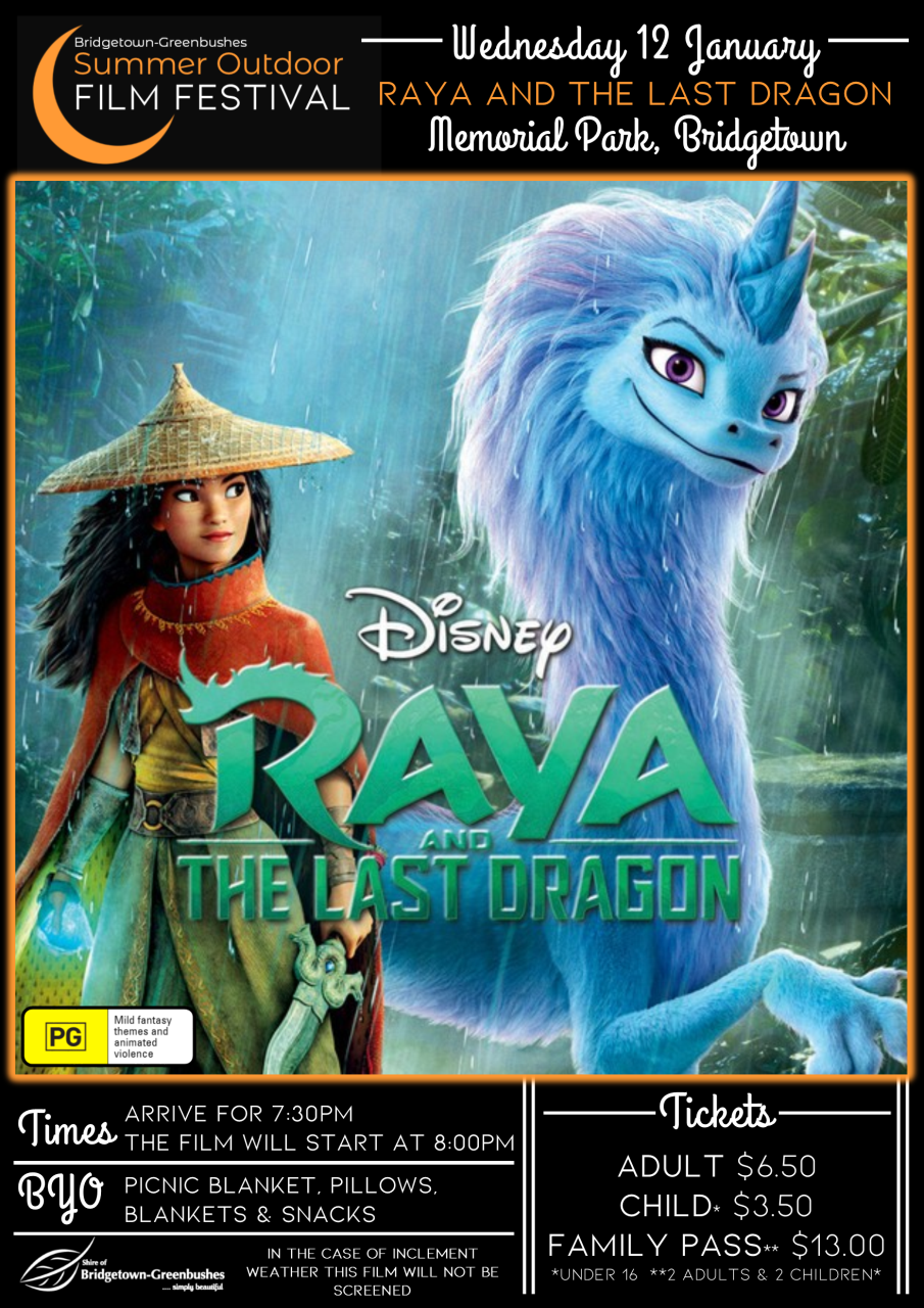 Raya and the Last Dragon promotional poster