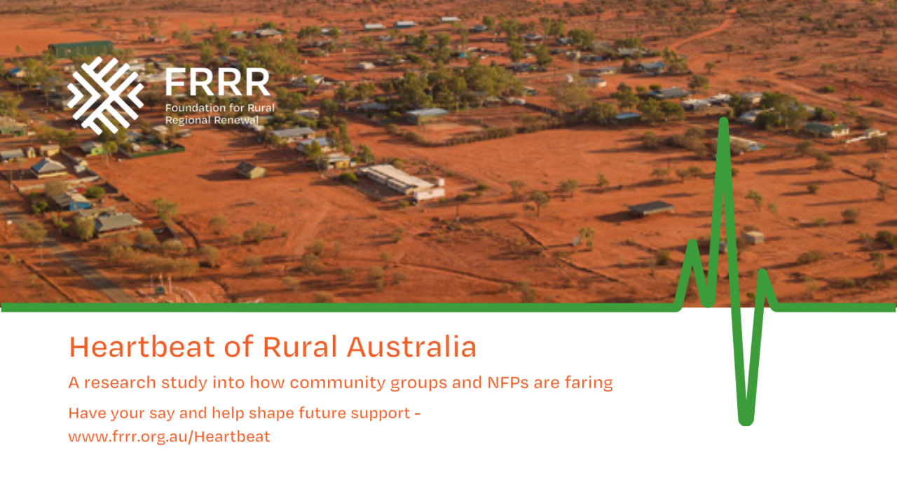 FRRR: Heartbeat of Rural Australia