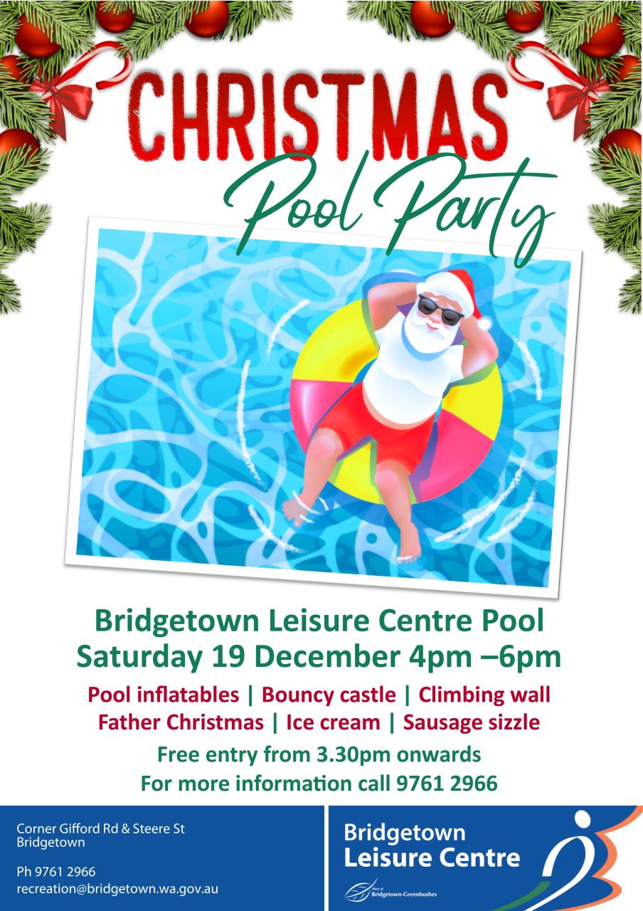 News Story - Shire Community Christmas Party Changes Day and Venue ...