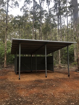 Warren Blackwood Stock Route - Muir Camp Site Manjimup shelter