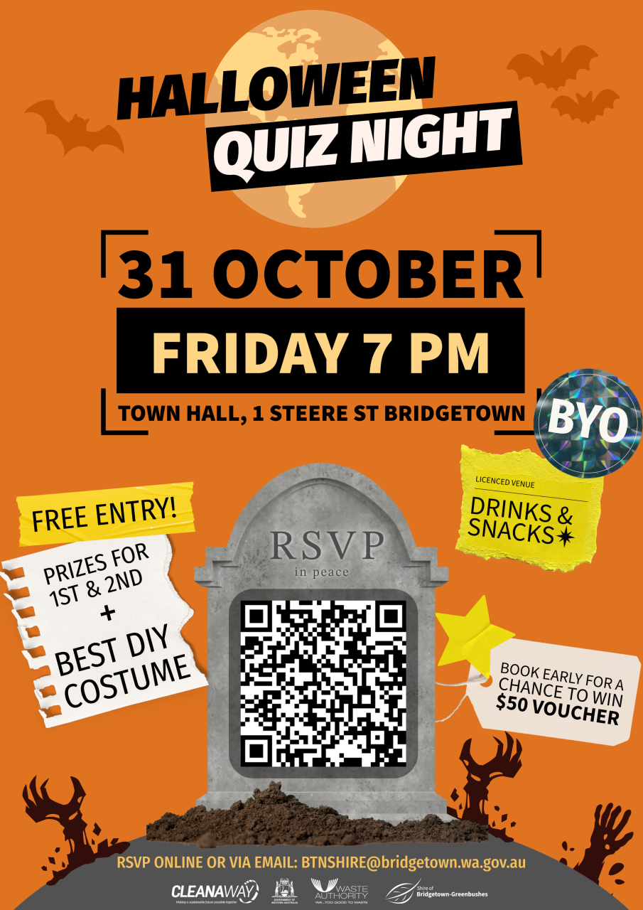 Halloween Quiz Night October 31