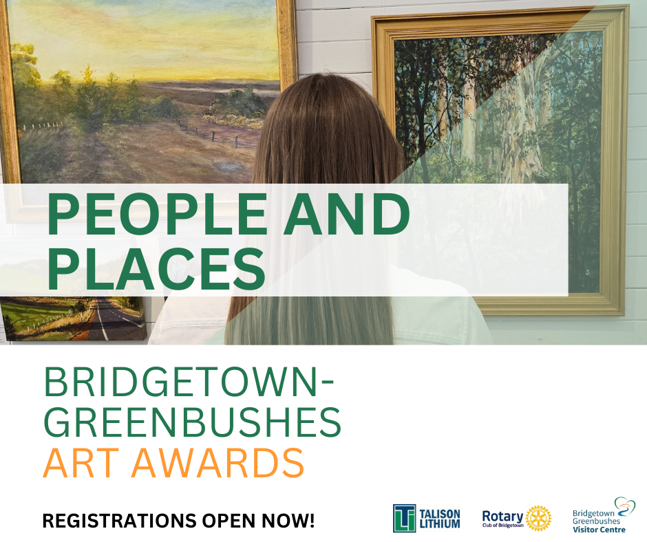 People and Places Bridgetown-Greenbushes Art Awards - Archies Ehibition