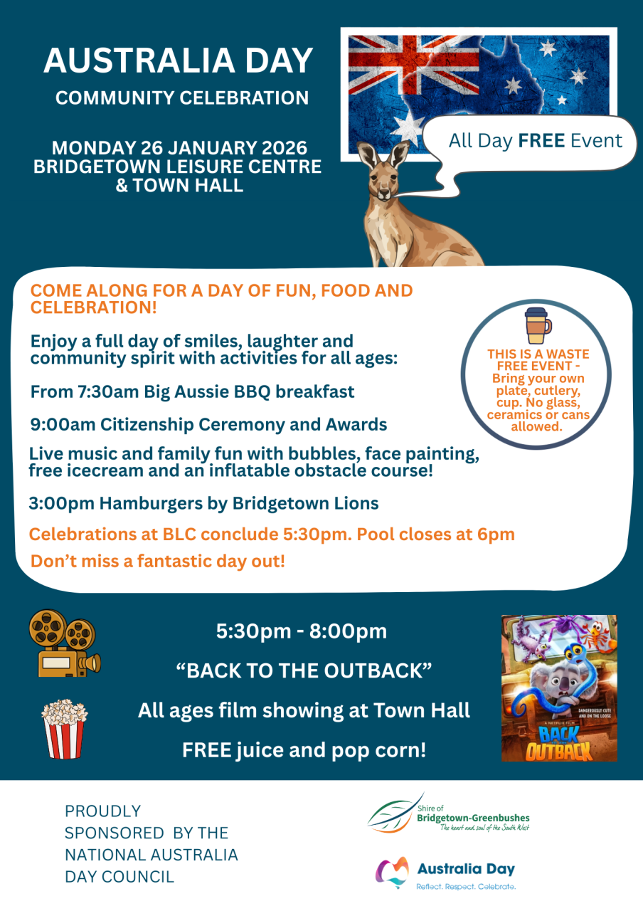 Australia Day Celebration - 26 January 2026