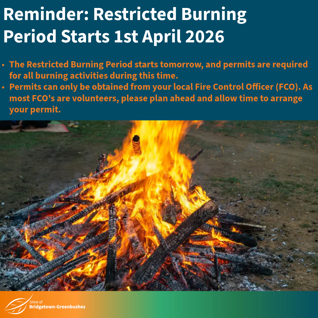AUTUMN RESTRICTED BURNING PERIOD