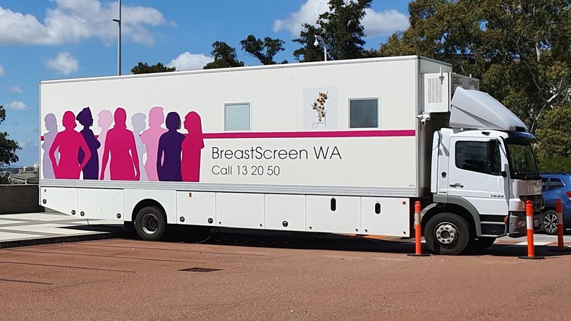 Breast Screen WA Bus in Bridgetown October 21st to December 5th!