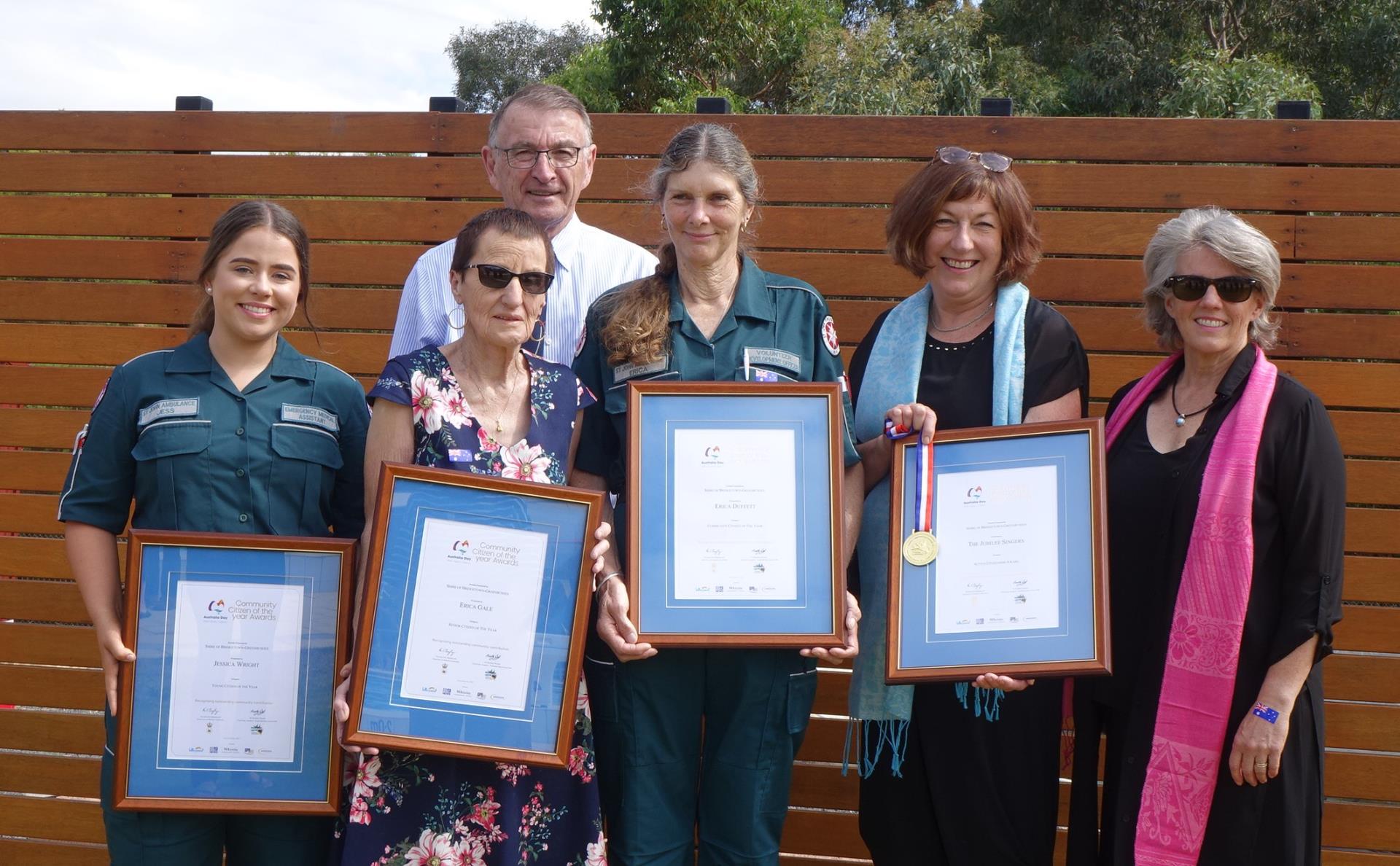 Australia Day Award Winners